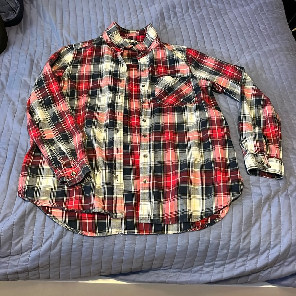 Plaid Button Up